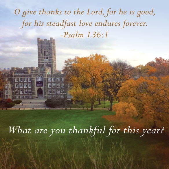The staffs and Jesuits of our provinces wish you and your loved ones a safe, happy and peace-filled Thanksgiving. Above is a beautiful image courtesy of Fordham University. What are you thankful for?